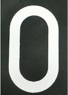 新富士バーナー 強力溶着式 ロードマーキング ナンバーL 【0】 RM-110 [文字幅170mm x 文字高300mm]