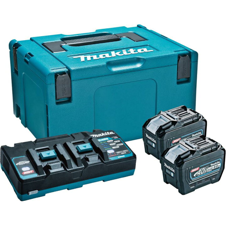 楽天市場】makita マキタ パワーソースキット XGT10（BL4080Fx2本・2口 