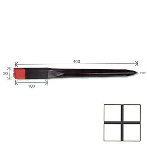 ���v�� �f���^�~�j40 �v���X�`�b�N���E�Y�i50�{�j �ԃL���b�v �S�\�� 30×30×400mm�y����/�y�n�Ɖ�����/�v���X�`�b�N���E�Y/�n�В���/�n�C�v���Y/���E�Y�z