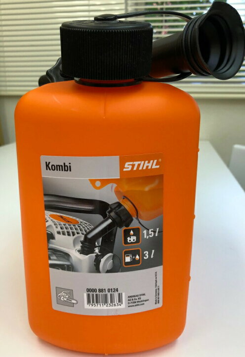 楽天市場】STIHL（スチール） コンビネーション燃料携行缶 3L/1.5L No 