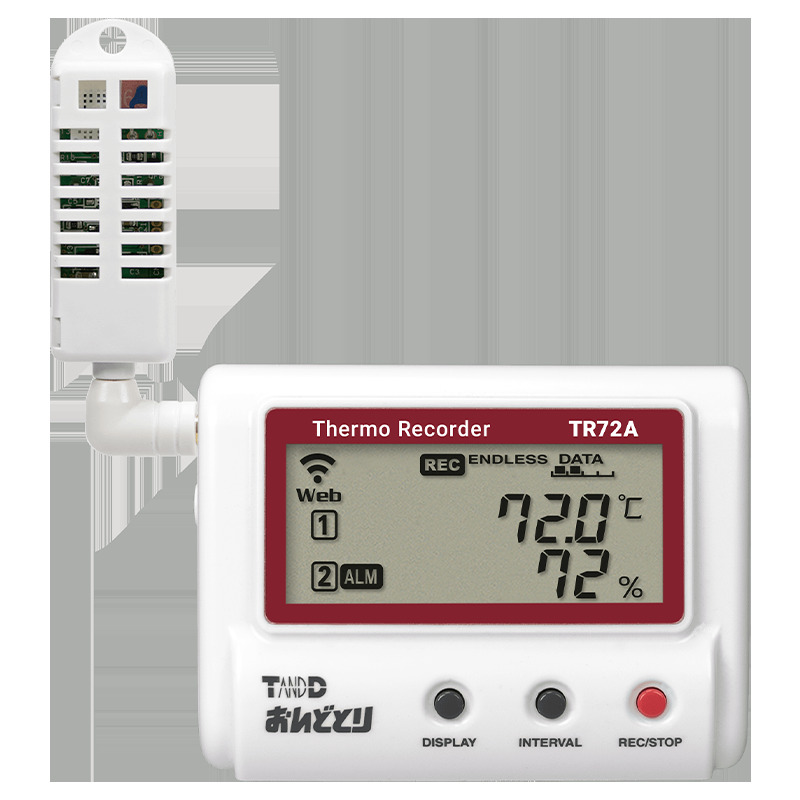 訳あり品送料無料 TD 温湿度記録計 おんどとり（無線LAN） TR72A 計測工具
