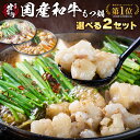 【クーポンで50%OFF】国産和牛もつ鍋 【選べる2個セット】 和牛もつ 6種の味 もつ鍋 送料無料 もつ鍋 人気 もつ鍋セッ…