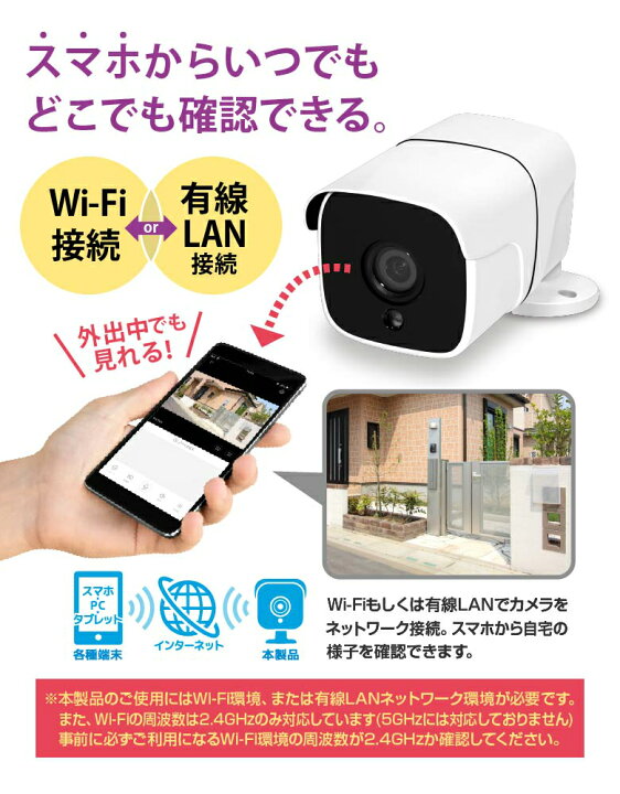 楽天市場 防犯カメラ 屋外 0画素 監視カメラ 防犯カメラセット 小型カメラ 屋内 ワイヤレス 防犯ブザー 日本語アプリ ネットワークカメラ Webカメラ 無線 スマホ 自動録画 遠隔操作 車上荒らし Sdカード 動体検知 暗視モード 簡易防水 お宝発掘マーケット