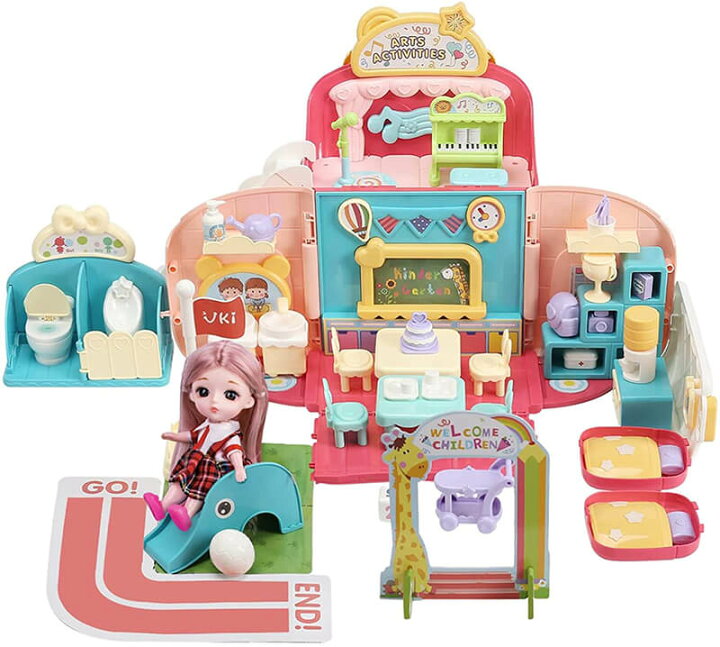 楽天市場】2in1ドールハウス おままごと幼稚園 おもちゃ カバン式 展開モード バービーハウス 収納可 DIY楽園 室内ゲーム 室内遊び 音楽あり 手作りキットセット ミニチュア ドールのお家 小物 家具 子供用おもちゃ プレゼント 知育玩具 女の子 誕生日 ギフト 出産祝い ... 楽天市場】2in1ドールハウス おままごと幼稚園 おもちゃ カバン式 展開モード バービーハウス 収納可 DIY楽園 室内ゲーム 室内遊び 音楽あり 手作りキットセット ミニチュア ドールのお家 小物 家具 子供用おもちゃ プレゼント 知育玩具 女の子 誕生日 ギフト 出産祝い ...