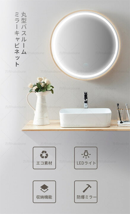 楽天市場】プッシュプル ミラーキャビネット 洗面化粧台 ミラー 