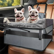 ペットドライブボックス ドライブボックス 犬 「座り台が高さ調節できるタイプ」 ドライブシート 車 カー…