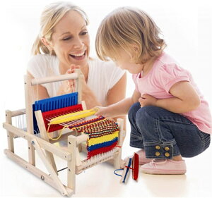 手織り機 　木製 織り機 卓上 手織り機 DIY 編み機 初心者向け 卓上手織り機 扱いやすい 簡単 子供用知的おもちゃ