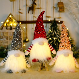 クリスマス 飾り 人形 　　電飾 電池式 玄関 飾れる サンタクロース 人形 サンタ 飾りつけ オーナメント ぬいぐるみ クリスマス置物 クリスマス雑貨 デコ 窓 かざり プレゼント Xmas イベント用 雰囲気　サンタ 人形ライト クリスマス プレゼント