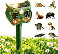 2個セット【2026 新登場 】動物撃退器 猫よけ 超音波 害獣対策器 1個 2個 5つ撃退モード Type-C充電＆ソ…