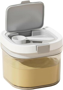 2�� ���~���N�P�[�X �v���e�C���P�[�X ���~���N�ۑ��P�[�X 800ml 1300ml 1800ml �����^�щ\�Ȗ��� �H�i�ۑ��e�� 5g�v�ʃX�v�[�����[�t�� �Ռ� �H�i�O���[�h �v���X�`�b�N �g�ѕ֗� �R���p�N�g 