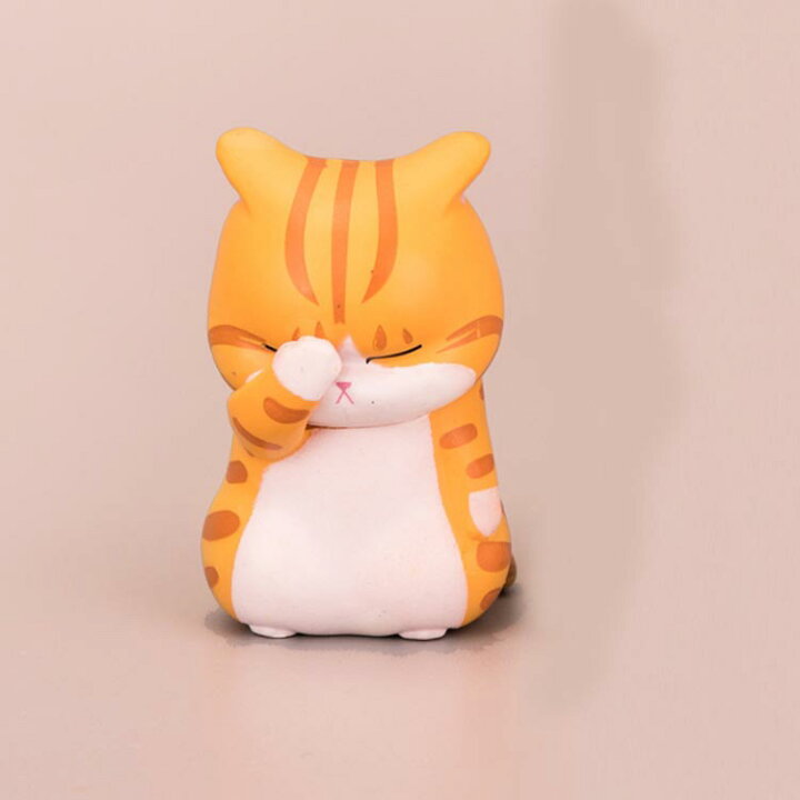 楽天市場】 雑貨 癒しグッズ マスコット 猫 置物 ミニチュア 3点セット 