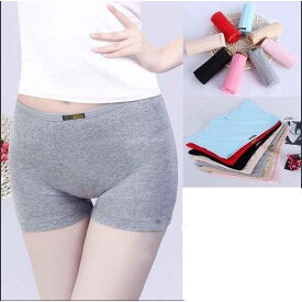 4枚セットボクサーショーツレディースインナー下着ボクサーパンツランジェリーパンツパンティシンプル無地女性用下着レディースインナ