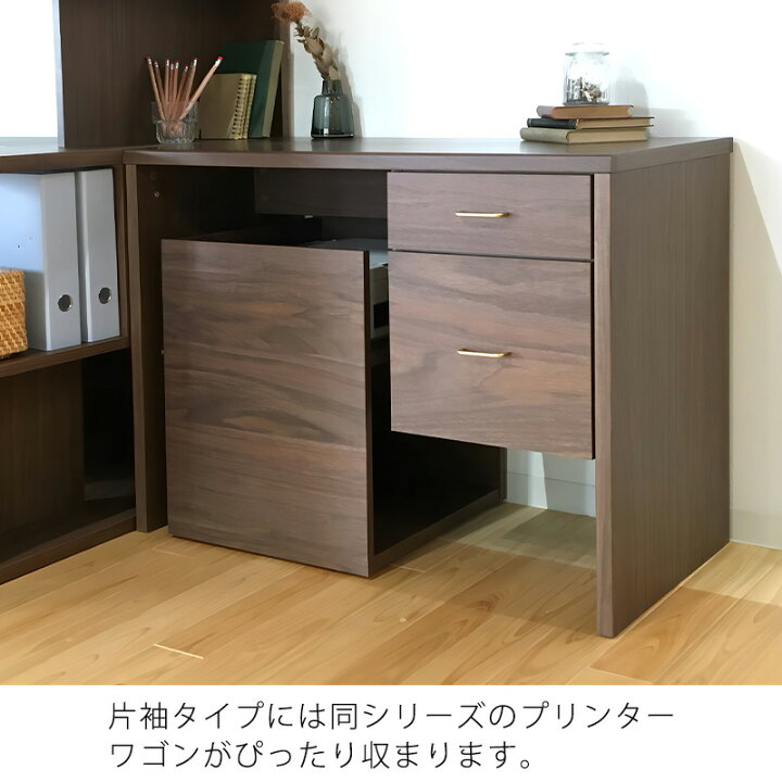 楽天市場】平デスク 片袖デスク 学習机 作業台 パソコン机 ホーム 