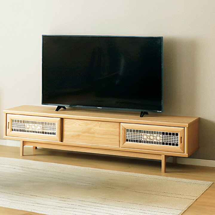 楽天市場】(開梱・設置無料)TVボード テレビ台 AVキャビネット 幅185cm 