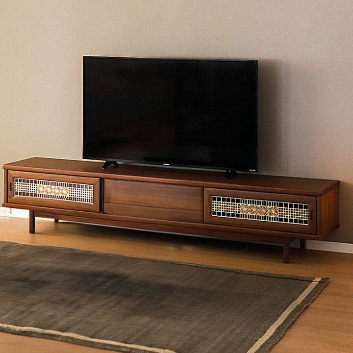 楽天市場】TVボード テレビ台 AVキャビネット 幅185cm 幅220cm 