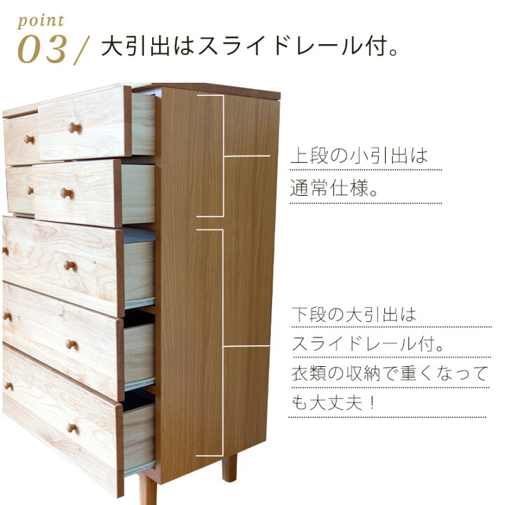 楽天市場】キャビネット リビングチェスト ミドルチェスト 