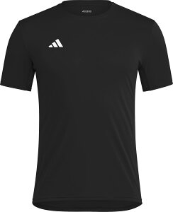 adidas (アディダス) 陸上・ランニング Tシャツ アディゼロ エッセンシャルズ ランニング半袖Tシャツ 【ブラック】 IEJ32 IN1156 半袖Tシャツ ショートスリーブ メンズ 男性用 ブラック 黒 9999 {N
