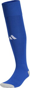 アディダス (adidas) サッカー ソックス 2足組 2P ミラノ練習 トレーニング 3バーロゴ ひざ丈 靴下 【ブルー】 KPW74 JD1904 青 ユニセックス メンズ レディース 男性用 女性用 {SK}