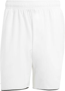 アディダス (adidas) ショートパンツ テニス短パン ハーフパンツ ボトムス テニス ゲームパンツ プラクティスパンツ プラパン レギュラーフィット ストレッチ 【ホワイト】 KUE71 JD8641 白 メン