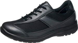 asahi shoes �i�A�T�q�V���[�Y�j ���f�B�J���E�H�[�N �X�j�[�J�[ WK L030�@�u���b�N �y�u���b�N�z KV30132 �V���[�Y�E�C ���f�B�[�X �����p �u���b�N �� 25 {SK}