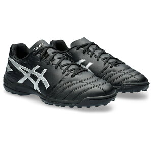 asics(アシックス) サッカー スパイク シューズ スニーカー DS LIGHT CLUB TF WIDE 【ブラック/ピュアシルバー】 1103A112.001 サッカー 滑りにくい メンズ 男性用 クロ 黒 25 {SK}