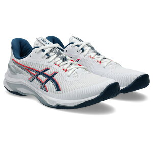 asics �i�A�V�b�N�X�j �o���[�{�[���E�o�X�P�b�g�{�[���E�n���h �V���[�Y NETBURNER BALLISTIC FF 4 �y�z���C�g/�}�R�u���[�z 1053A070 101 �X�j�[�J�[ �V���[�Y �����Y�E���f�B�[�X �j���p�E�����p �z
