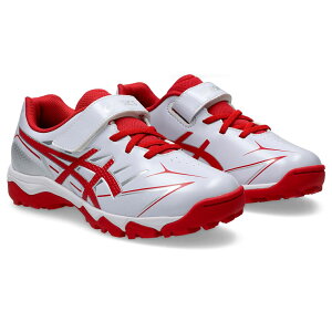 asics �i�A�V�b�N�X�j �싅�A�\�t�g �V���[�Y STAR SHINE TR 3 �y�z���C�g/���b�h�z 1124A010 101 �g���V���[ �V���[�Y �W���j�A�E�L�b�Y �q���p �z���C�g/���b�h �� �� 25AW {SK}