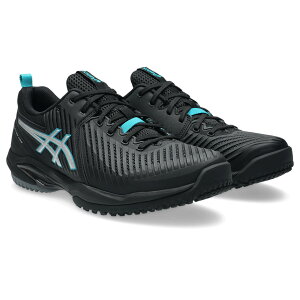 asics �i�A�V�b�N�X�j �e�j�X �V���[�Y�E�C PRESTIGE NEO OC �y�u���b�N/�u���[�z 1043A029 �e�j�X�V���[�Y �X�j�[�J�[ �����Y�E���f�B�[�X �j���p�E�����p �u���b�N �� �� 26SS {SK}