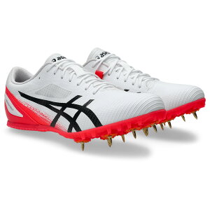 asics �i�A�V�b�N�X�j �����j���O�E���㋣�Z �V���[�Y�E�C HEATSPRINT 13 �y�z���C�g/���b�h�z 1093A199 �����j���O�V���[�Y �X�p�C�N �����Y�E���f�B�[�X �j���p�E�����p �z���C�g �� �� 26SS {SK}