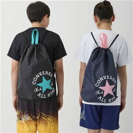 ◆当日出荷◆ CONVERSE （コンバース） バスケットボール バッグ・ケース・リュックサック ナップサックM ランドリーバッグ メンズ・レディース 男性用・女性用 C2255093 黒 青 {NP}
