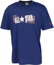CONVERSE （コンバース） バスケットボール Tシャツ プリントTシャツ 【C.ネイビー】 CB251358 2800 Tシャツメンズ Tシャツ メンズ・レディース 男性用・女性用 ネイビー 紺 25SS {NP}
