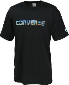 CONVERSE （コンバース） バスケットボール Tシャツ プリントTシャツ 【ブラック×ホワイト】 CB251361 1911 Tシャツメンズ Tシャツ メンズ・レディース 男性用・女性用 ブラック 黒 白 25SS {NP}