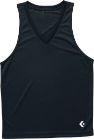 CONVERSE （コンバース） バスケットボール プラクティスウェア 袖なし ゲームインナーシャツ アンダーウェア メンズ 男性用 CB231703 【ブラック】 黒 ｛NP｝