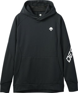 DESCENTE (デサント) バレーボール スウェット・トレーナ スウェットシャツ 【ブラック】 DV5SSW01U BK00 スウェットジャケット ジャケット メンズ・レディース 男性用・女性用 ブラック 黒 25SS