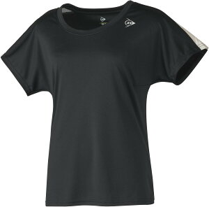 DUNLOP �i�_�����b�v�j �e�j�X �Q�[���V���c�E�p���c GAME SHIRT �y�u���b�N�z DAP-1563W 900 �Q�[���V���c�E�B�����Y �Q�[���V���c ���f�B�[�X �����p �u���b�N �� 25FW {NP}