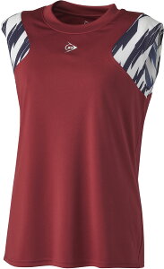 DUNLOP �i�_�����b�v�j �e�j�X �Q�[���V���c�E�p���c SLEEVELESS GAME SHIRT �y�o�[�K���f�B�z DAP-1564W 715 �Q�[���V���c�E�B�����Y �Q�[���V���c ���f�B�[�X �����p ���C�����b�h �� 25FW {NP}