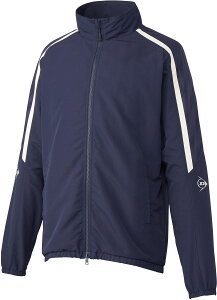 DUNLOP �i�_�����b�v�j �e�j�X �E�C���h�E�F�A �`�[���Ή� WIND JACKET �y�l�C�r�[�z DAW-4541 545 �E�C���h�W���P�b�g �W���P�b�g �����Y�E���f�B�[�X �j���p�E�����p �_�����b�v�X�|�[�c�}�[�P�e