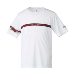 DUNLOP �i�_�����b�v�j �e�j�X T�V���c UNISEX 25�t�� T-SHIRT DAL-8501 �y�z���C�g�z DAL-8601 003 �v���N�e�B�X�V���c �V���[�g�X���[�u �����Y�E���f�B�[�X �j���p�E�����p �_�����b�v�X�|�[�c�}�[�P