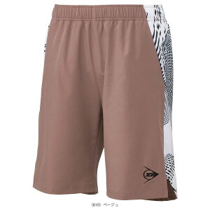 DUNLOP �i�_�����b�v�j �e�j�X �Q�[���V���c�E�p���c UNISEX 25�t�� GAME SHORTS DAS-2580 �y�x�[�W���z DAS-2580 610 �Q�[���p���c �n�[�t�p���c �����Y�E���f�B�[�X �j���p�E�����p �_�����b�v�X�|�[�c