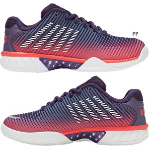 DUNLOP �i�_�����b�v�j �e�j�X �V���[�Y K�ESWISS HYPERCOURT EXPRESS 2 WOMEN�iPURPLE X PINK�j�I�[���R�[�g 25FW���f�� �y�p�[�v��×�s���N�z KS96613593PP �e�j�X�V���[�Y �V���[�Y ���f�B�[�X �����p �_�����b