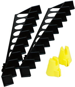 EVERNEW(エバニュー) 体育用品 テープ 印 マーカー ライン引き カラーポスト用バースタンド カラーコーン用 【ブラック】 ETE104 黒 クロ 21 {SK}