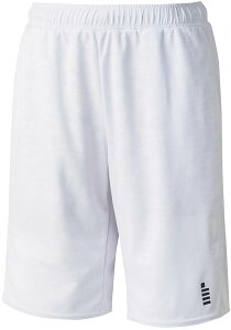 GOSEN (ゴーセン) テニス ゲームシャツ・パンツ ハーフパンツ 【ホワイト】 PP2340 ゲームパンツ ハーフパンツ ユニセックス 男性用・女性用 ホワイト 白 24SS {NP}