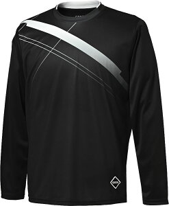 GOSEN (ゴーセン) テニス ゲームシャツ・パンツ プラクティスロングTシャツ 【ブラック】 T2536 39 プラクティスシャツ Tシャツ ユニセックス 男性用・女性用 ブラック 黒 25SS {NP}
