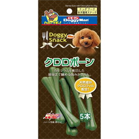 ドギーマンハヤシ（株）食品営業部 DSVクロロボーン 5本 犬用品 スナック ドックフード｛NP}