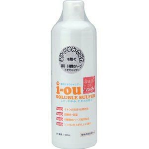 ヴォイス(株) iou 薬用シャンプー 400ml 犬用品 お手入れ 日用品{SK}