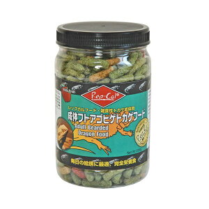 (株)ビバリア 成体フトアゴヒゲトカゲフ‐ド 226g 爬虫類・両生類 爬虫類・両生類用フードドライ フード{SK}