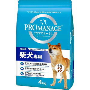 マースジャパンリミテッド プロマネージ 成犬用 柴犬専用 4kg <対象年齢 1〜6歳まで(成)> 犬用品 ドライ ドックフード{SK}