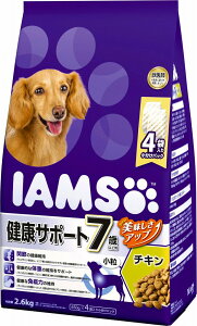 マースジャパンリミテッド アイムス 7歳以上用 健康サポート チキン 小粒 2.6kg <対象年齢 7〜9歳まで(高齢)> 犬用品 ドライ ドックフード{SK}