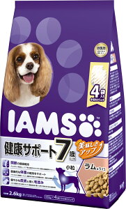 マースジャパンリミテッド アイムス 7歳以上用 健康サポート ラム&ライス 小粒 2.6kg <対象年齢 7〜9歳まで(高齢)> 犬用品 ドライ ドックフード{SK}