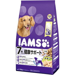 マースジャパンリミテッド アイムス 7歳以上用 健康サポート チキン 小粒 1.2kg <対象年齢 7〜9歳まで(高齢)> 犬用品 ドライ ドックフード{SK}